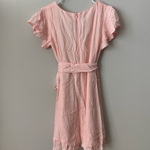 Pink tie dress - Picture 6 of 6